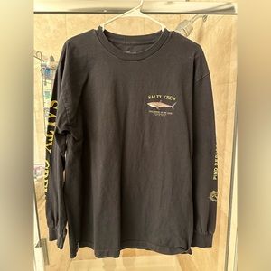Salty crew, black, long sleeve T-shirt